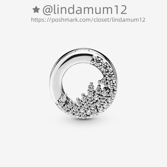 Pandora Sparkling Icicles Clip Charm - Picture 2 of 3